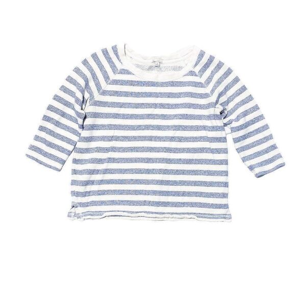 Gap Striped 3/4 Sleeve Sweatshirt - Picture 2 of 3